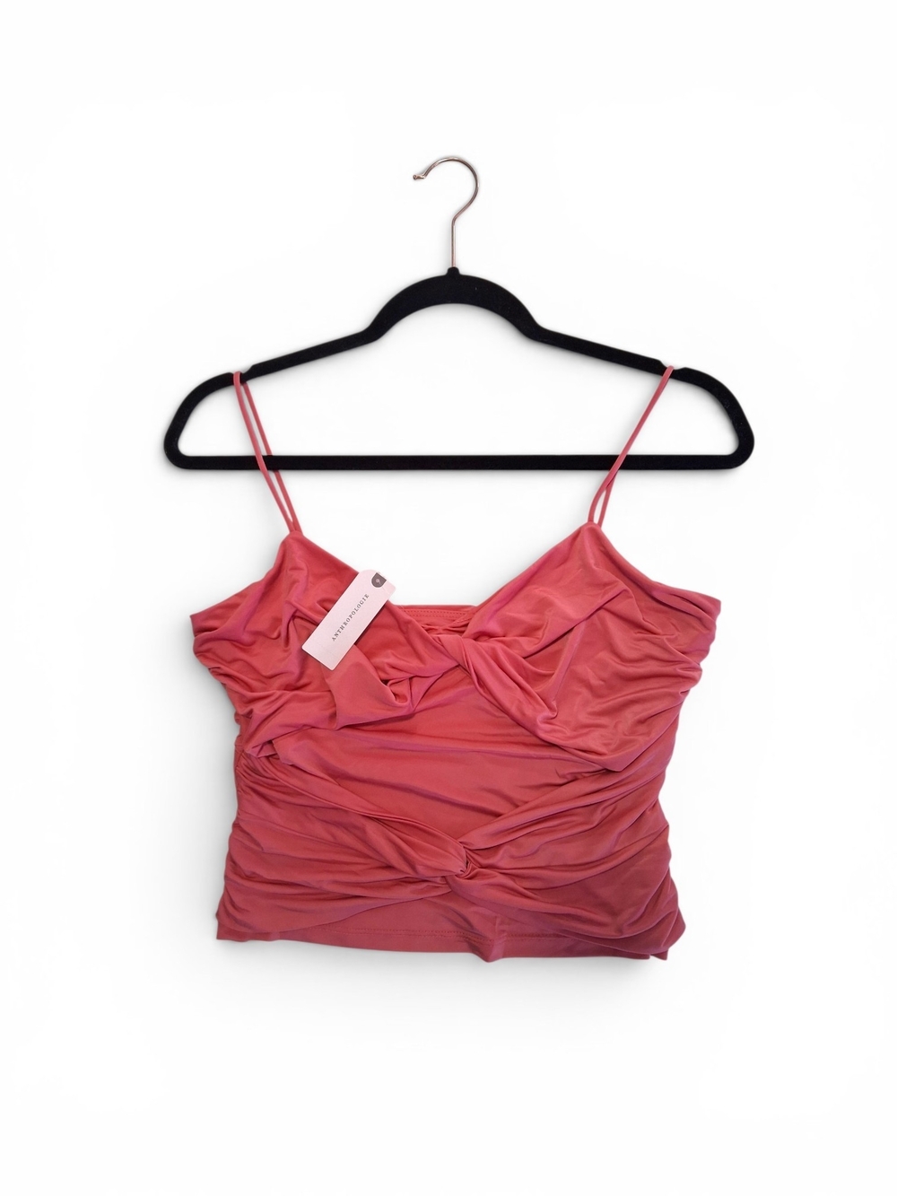 🆕️ Anthropologie Sunday in Brooklyn Twist-Front Tank Womens Size Medium - Picture 4 of 9